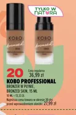 Bronzer w płynie Bronzed Skin Kobo Professional