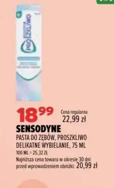 Pasta do zębów Proszkliwo Delikatne Wybielanie Sensodyne
