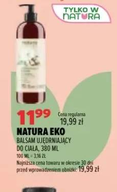 Balsam ujędrniający do ciała Natura Eko