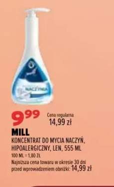Koncentrat do mycia naczyń hipoalergiczny len Mill