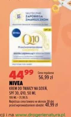 Krem do twarzy na dzień SPF 30 Q10 Nivea