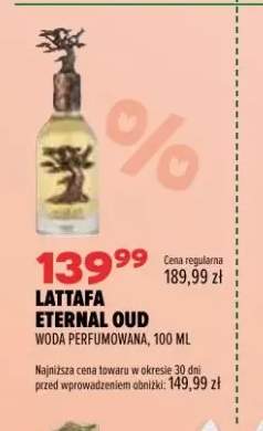Woda perfumowana Lattafa Eternal Oud
