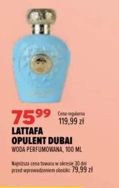 Woda perfumowana Lattafa Opulent Dubai
