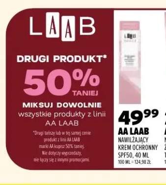 Nawilżający krem ochronny SPF50 AA LAAB