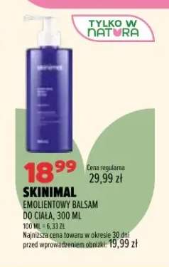 Emolientowy balsam do ciała Skinimal