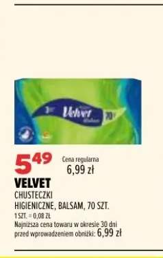 Chusteczki higieniczne Balsam Velvet