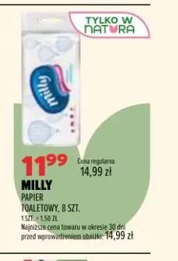 Papier toaletowy Milly 8-pak