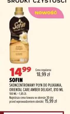Skoncentrowany płyn do płukania Oriental Care Amber Delight Sofin