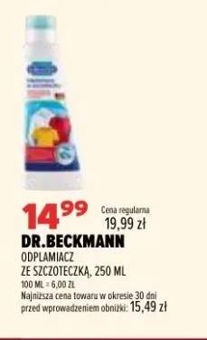 Odplamiacz ze szczoteczką Dr.Beckmann