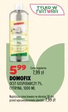 Ocet gospodarczy 7% cytryna Domofix