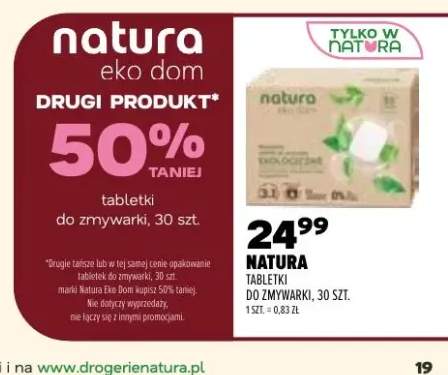 Tabletki do zmywarki Natura Eko Dom
