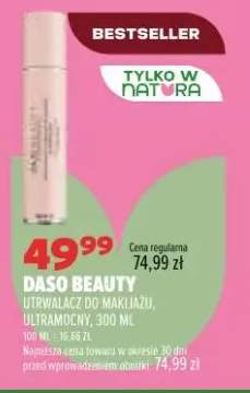 Utrwalacz do makijażu ultramocny Daso Beauty