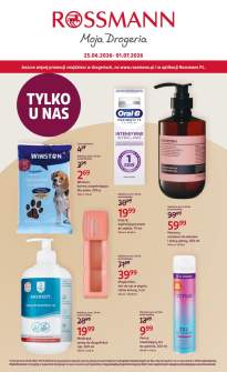 Okładka gazetki Rossmann